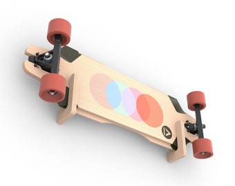 Longboard / Skateboard Wall Storage - Horizontal Wall Display