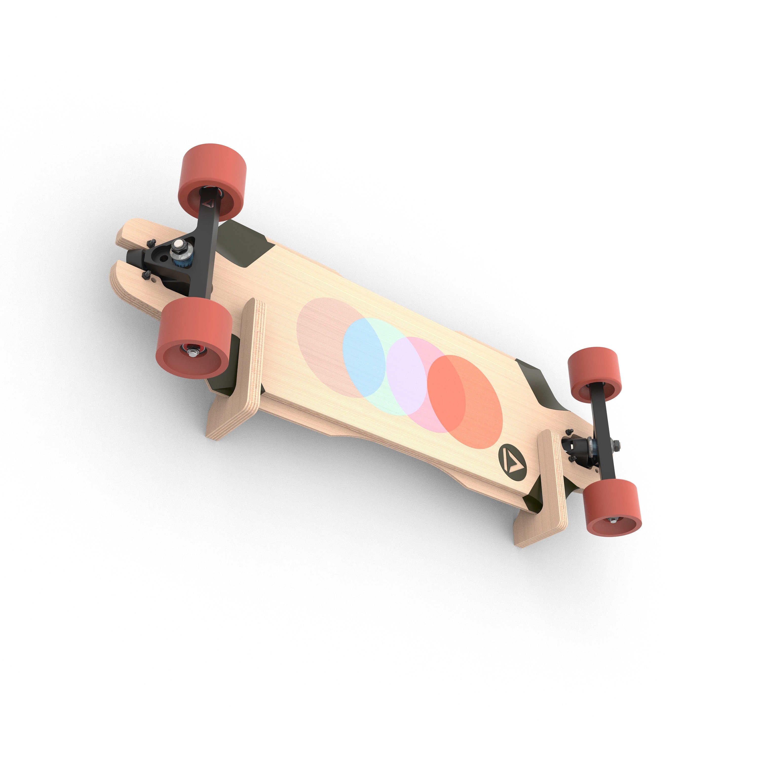 Koova Support mural pour skateboard, Présentoir créatif, Rangement de  longboard pour la maison ou le garage, Cintre de scooter, Facile à  installer – Matériel inclus