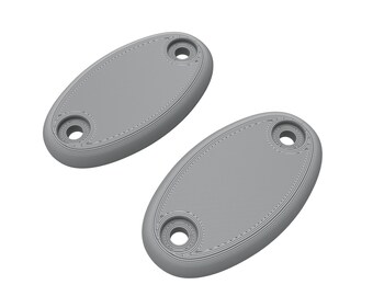 Mercedes 300D '77-'85 Visor Delete Set