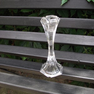 Candlestick - Crystal Glass - Elegant and Stylish - Mid Century