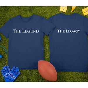 The Legend Father Son Matching Shirts - Fathers Day Dad Matching Shirts - Daddy and Me Shirts - Father Son Shirts