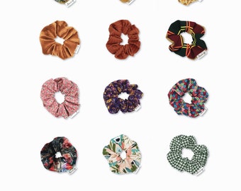 Scrunchie - Residuo Cero - Reciclaje - Regalo sostenible