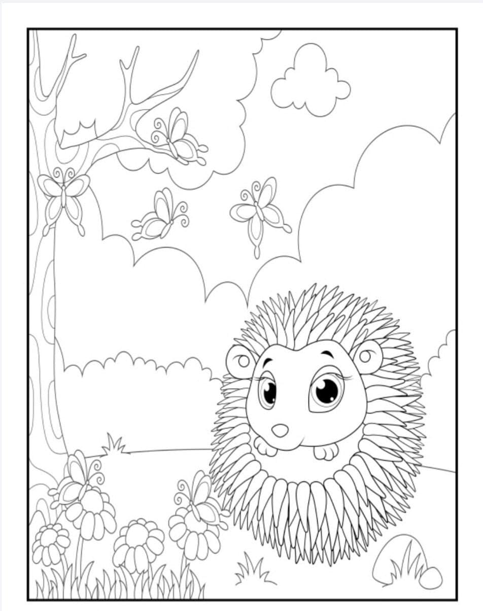 Animal Coloring pages set 1 | Etsy
