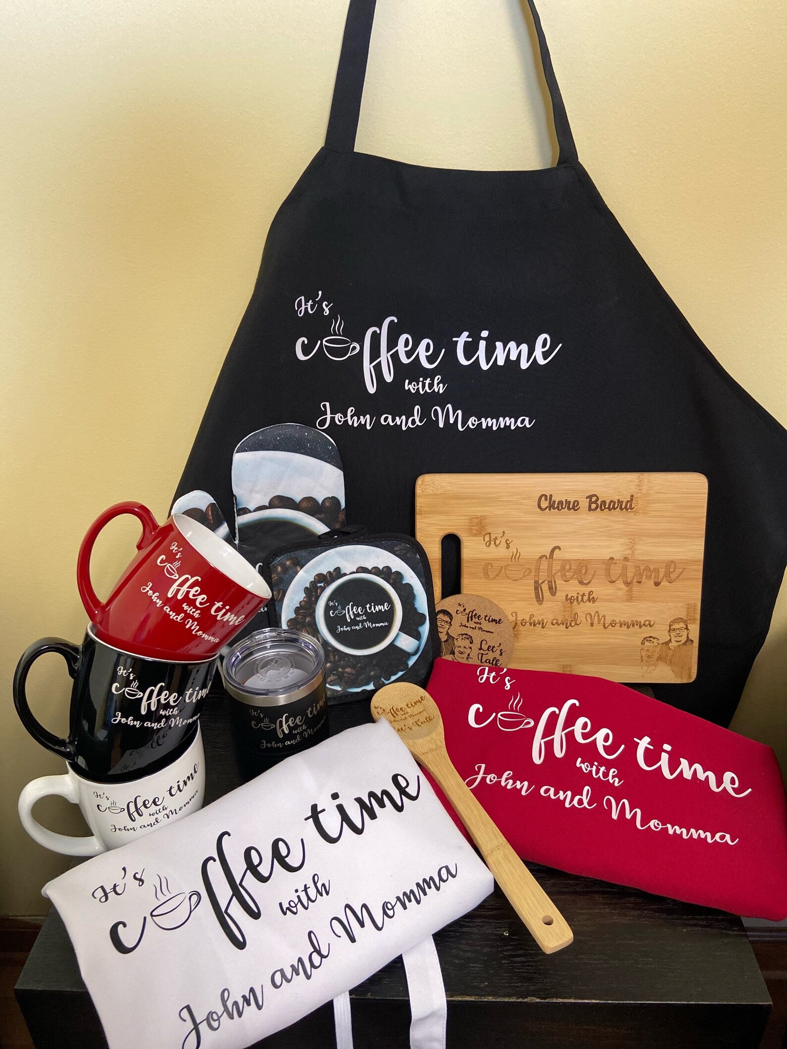 John and Momma 16oz Bistro Cup Etsy