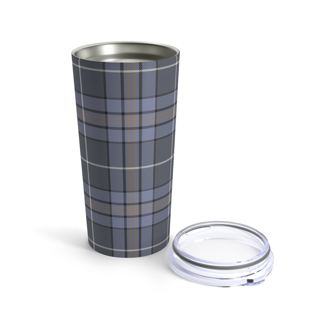 Hebridean Granite 20 Oz Tumbler, Tartan Insulated Travel Mug, Plaid ...