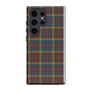 Anderson Tough Case for Samsung® Phone, Cellphone Protector for Galaxy Phone, Tartan Plaid Tech Accessory
