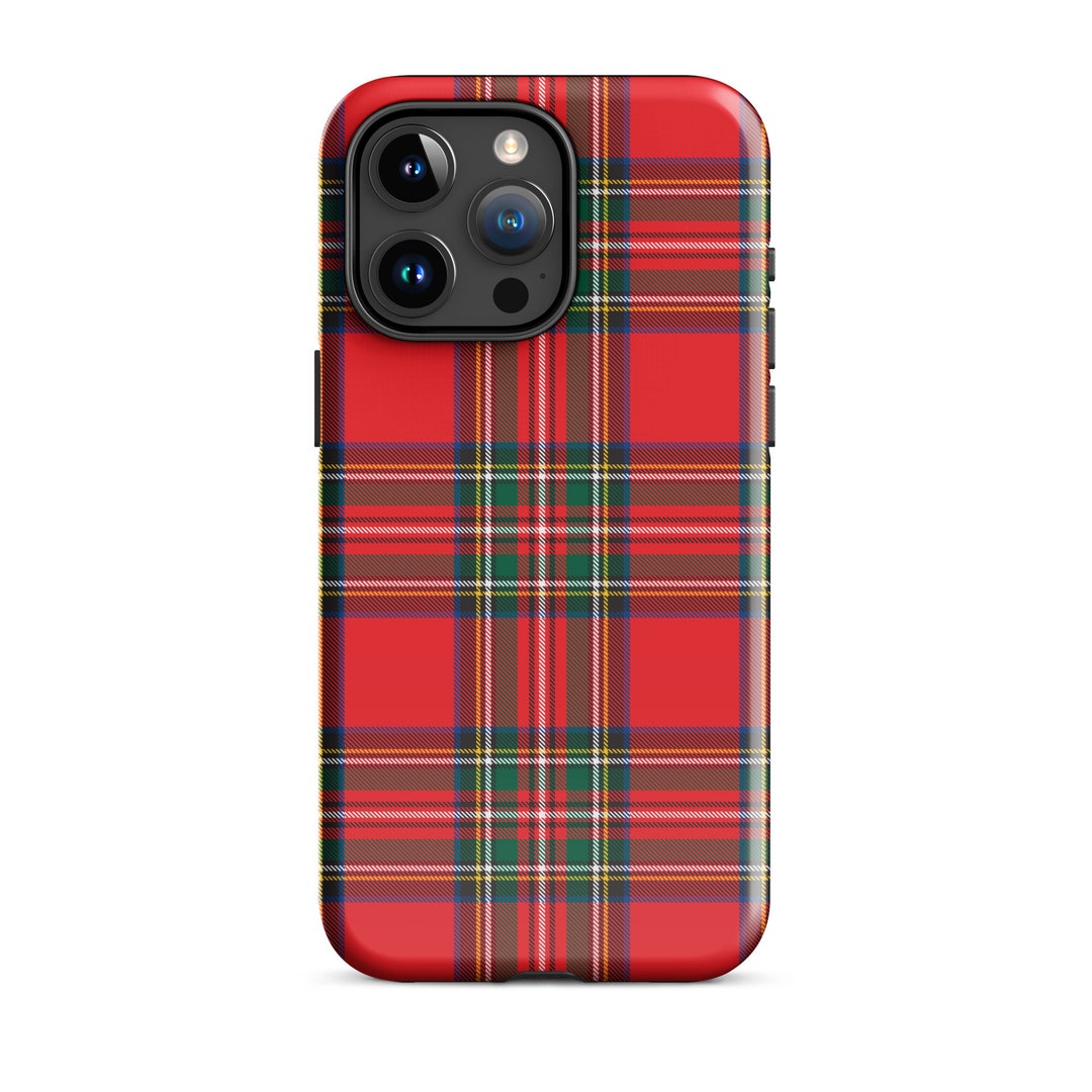 Holiday Tartan iPhone 16e ケース il_1080xN.5440465922_89pr.jpg