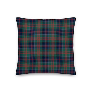 Oreiller de chasse Stewart of Appin, coussin tartan, décoration d&#39;intérieur, coussin à carreaux