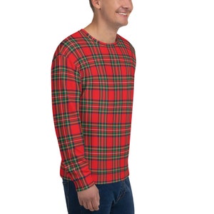 Tartan Plaid Sweater Etsy