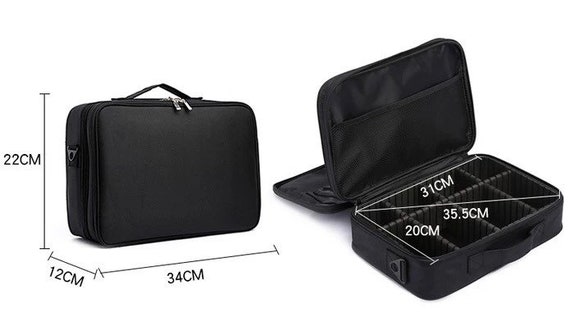 Professional Makeup Case Makeup Bag Multi-compartment 