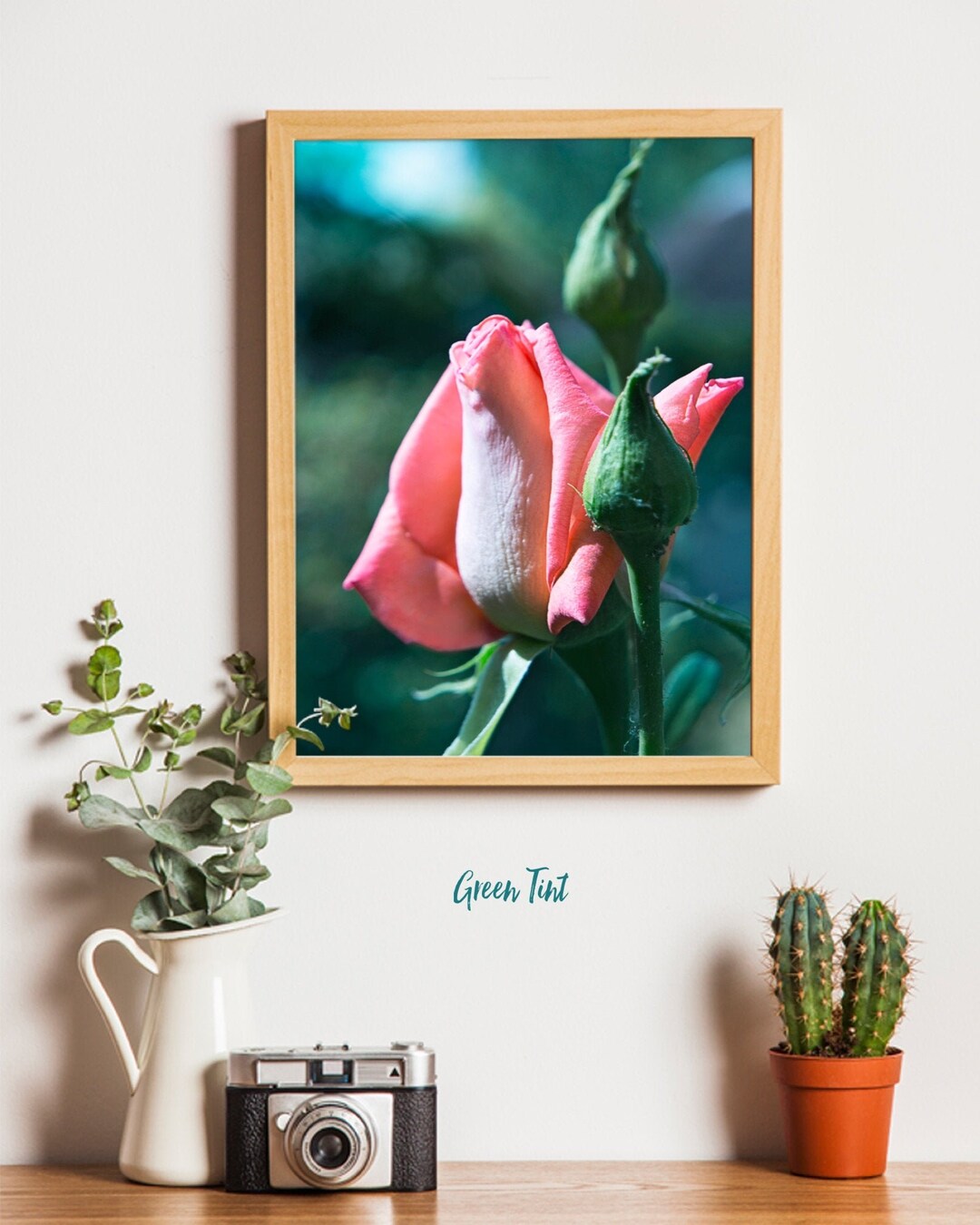 Flower Wall Art Rose Flower Decor Rose Print Printable Art Etsy France