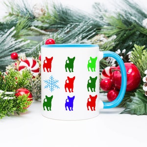 Chihuahua Christmas Mug, Holiday Coffee Mug, Christmas Mug, Holiday Gift, Christmas Gift, Chihuahua Owner Mug, Chihuahua Owner Gift