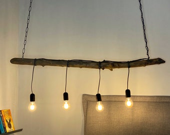 Modern Driftwood Lamp 123 cm