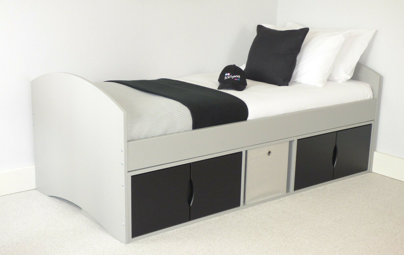 Richmond Kids Storage Bed with Doors Shown in Soft Etsy