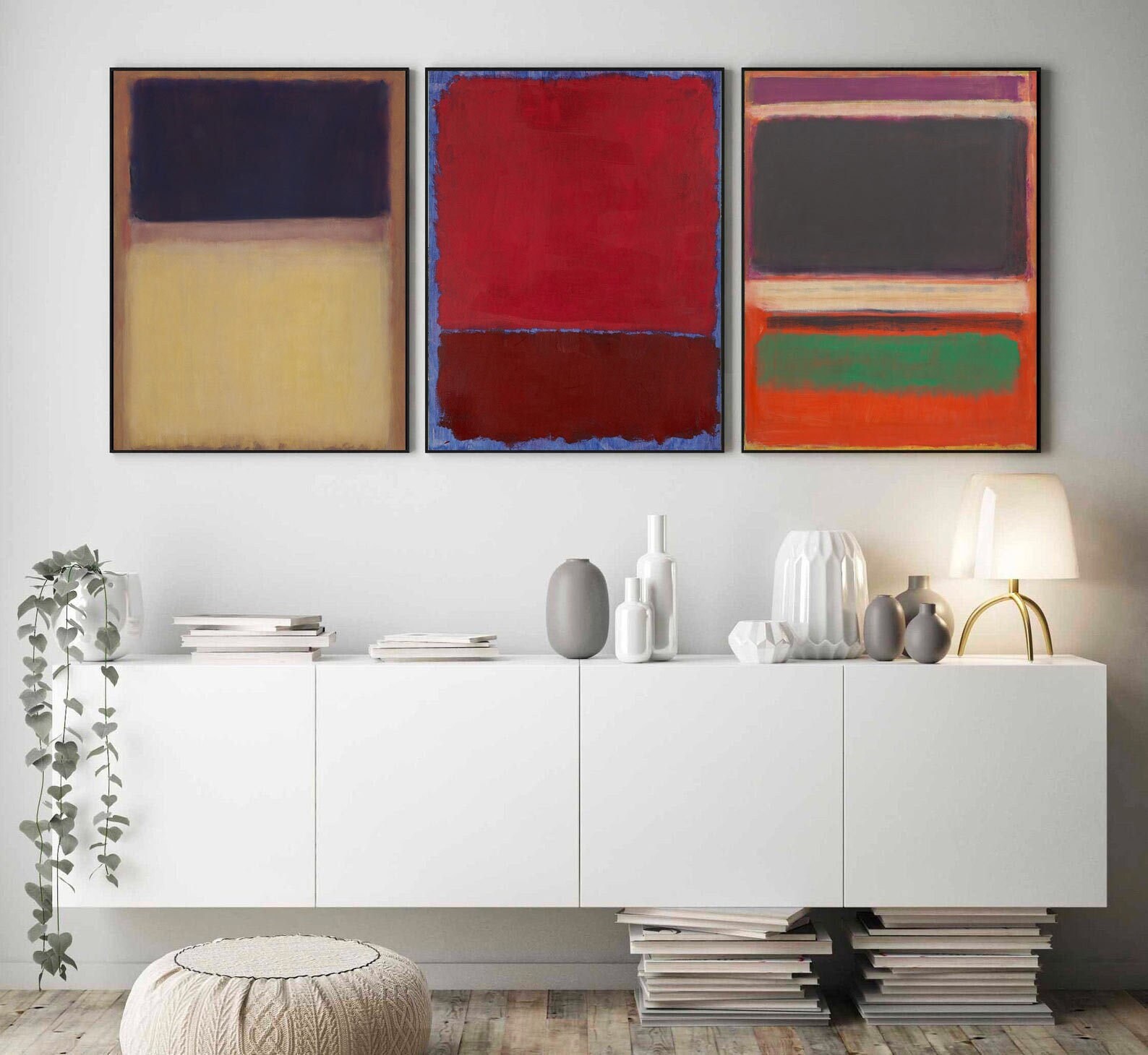 Rothko Rothko Poster Rothko Painting Rothko Print Wall Etsy