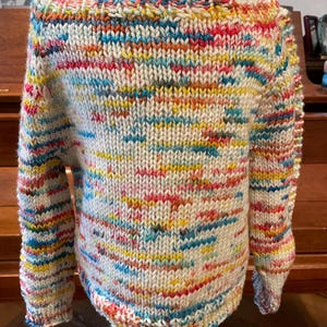 Multicolored Pullover (12-18 mo)