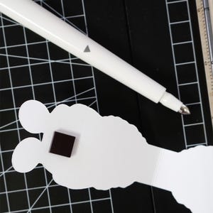 Magnetiskt bokmärke, sött kawaii-bokmärke för bokälskare, lästillbehör, boklig present bild 3