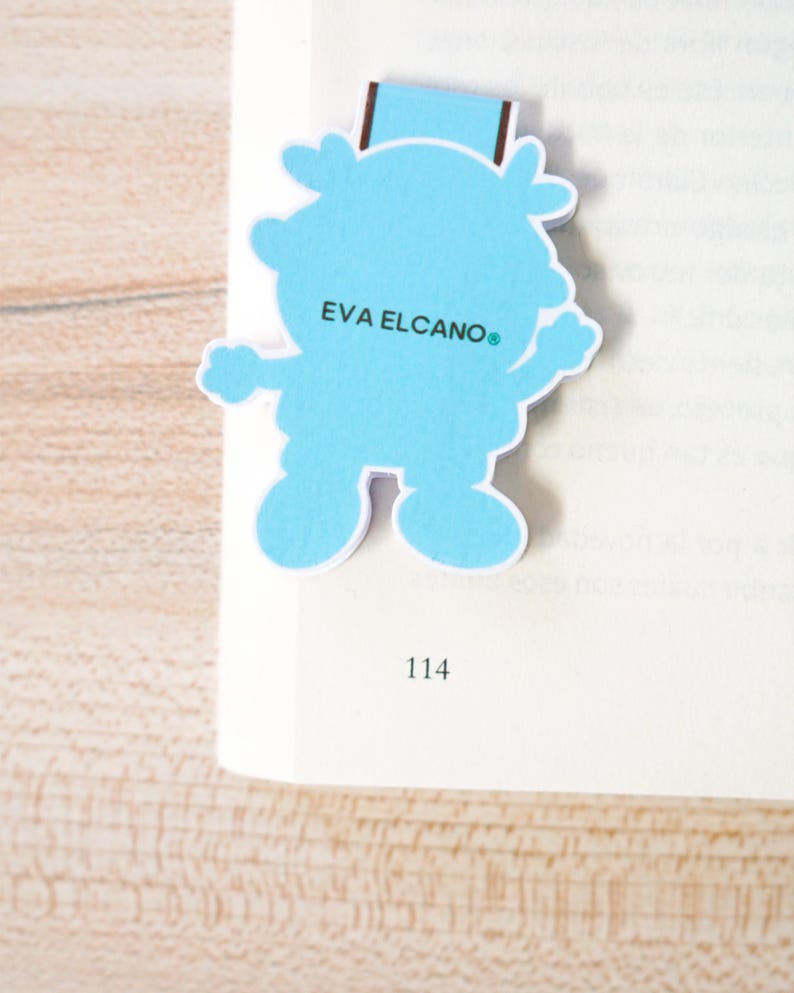 Magnetic Bookmark, Cute Kawaii Bookmark for Book Lovers, Reading Accessory, Bookish Gift image 2