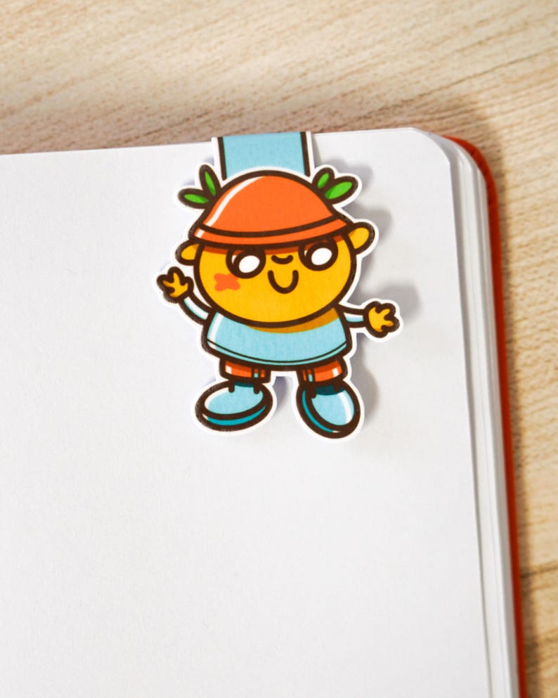 Magnetic Bookmark, Cute Kawaii Bookmark for Book Lovers, Reading Accessory, Bookish Gift image 1