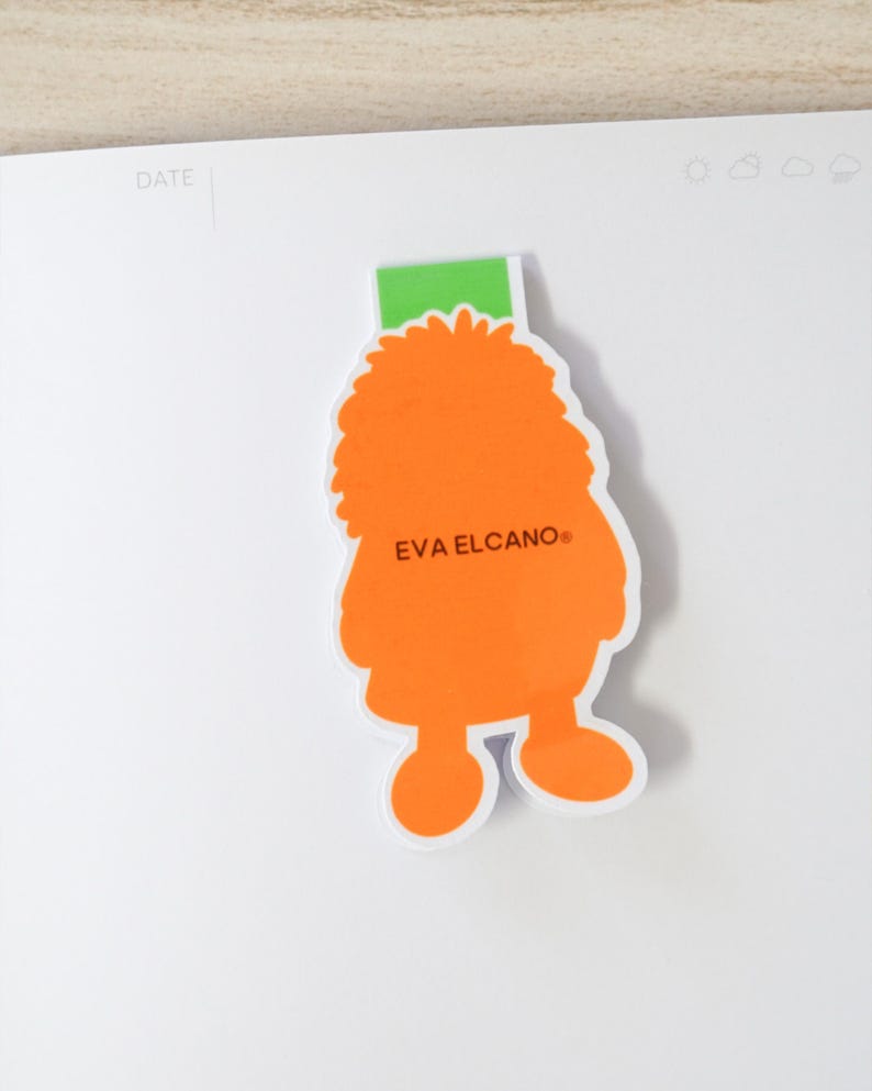 Magnetiskt bokmärke, sött kawaii-bokmärke för bokälskare, lästillbehör, boklig present bild 5