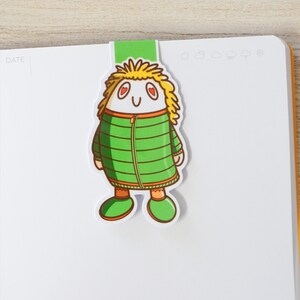 Magnetiskt bokmärke, sött kawaii-bokmärke för bokälskare, lästillbehör, boklig present bild 4
