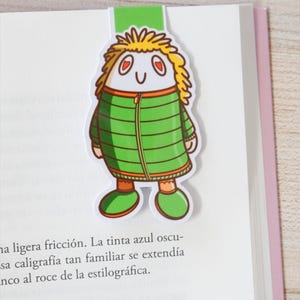 Magnetiskt bokmärke, sött kawaii-bokmärke för bokälskare, lästillbehör, boklig present bild 1