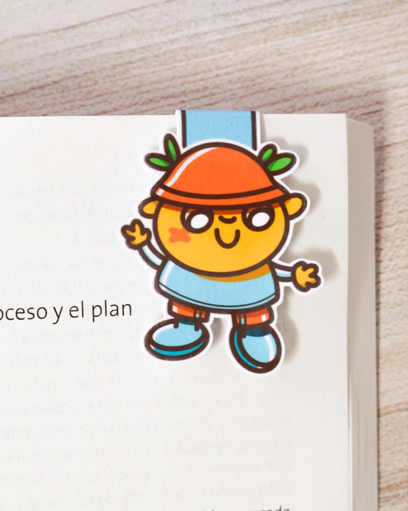 Magnetic Bookmark, Cute Kawaii Bookmark for Book Lovers, Reading Accessory, Bookish Gift image 6