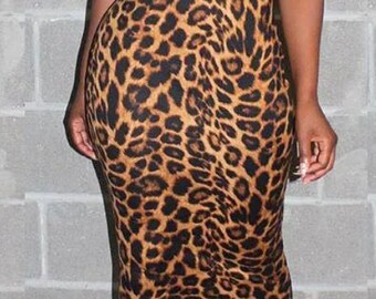 Sexy Leopard Dress - Etsy