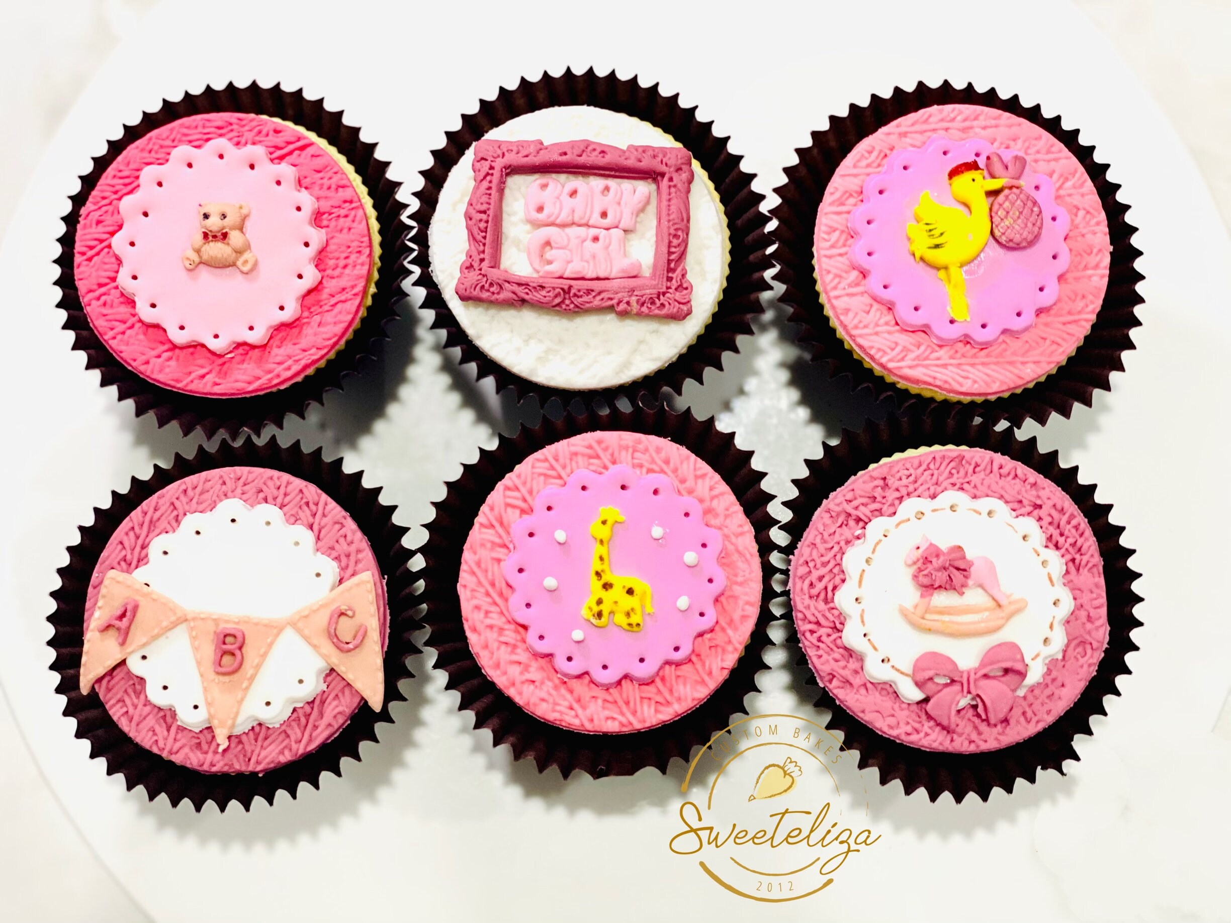 Baby Shower Cupcake Toppers Etsy Canada