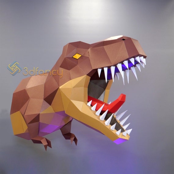 Trex Chrome 3D by ZooHair