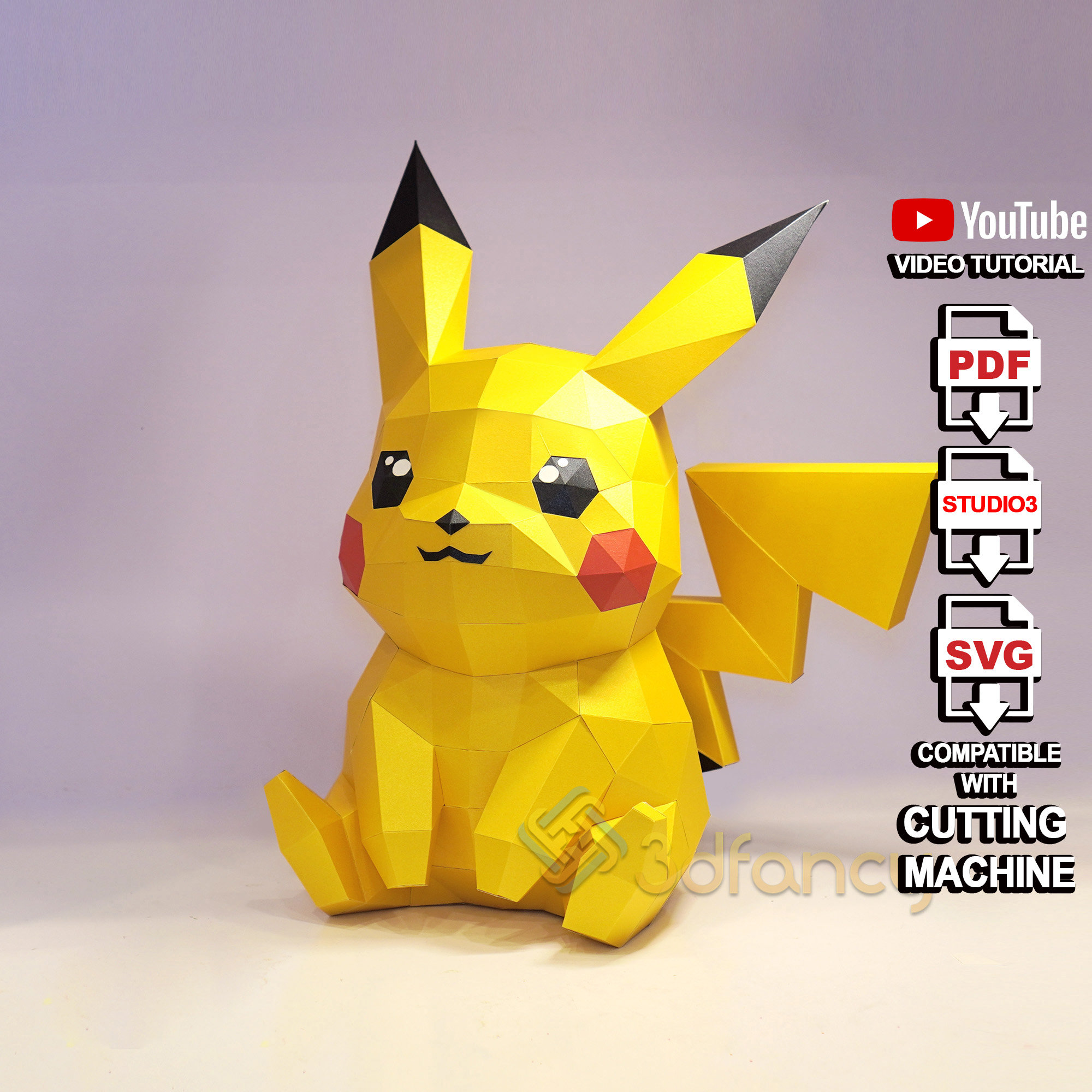 Tutorial de Desenho Pikachu