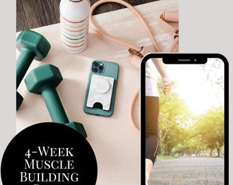 4-Week Muscle Building  Plan