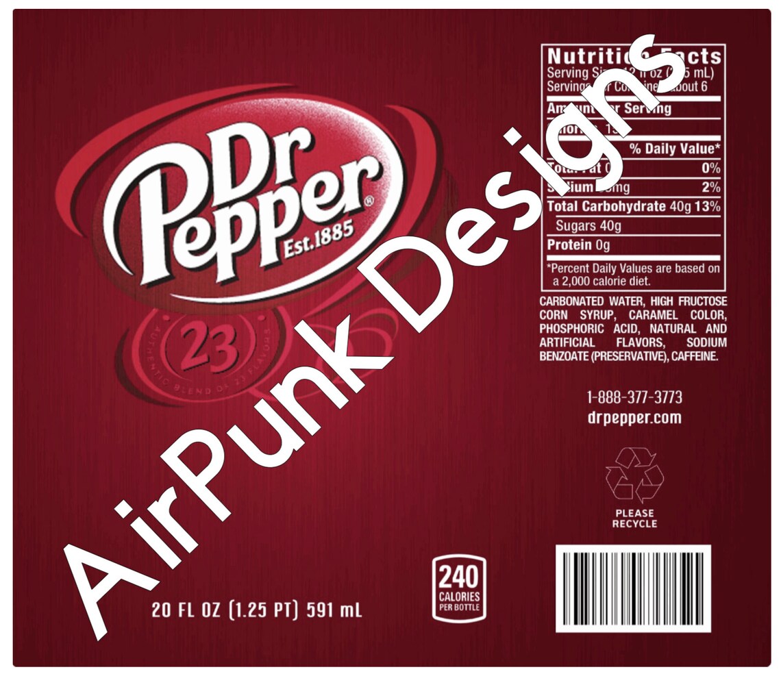 Dr. Pepper | Etsy