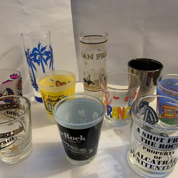 California Shot Glasses Etsy
