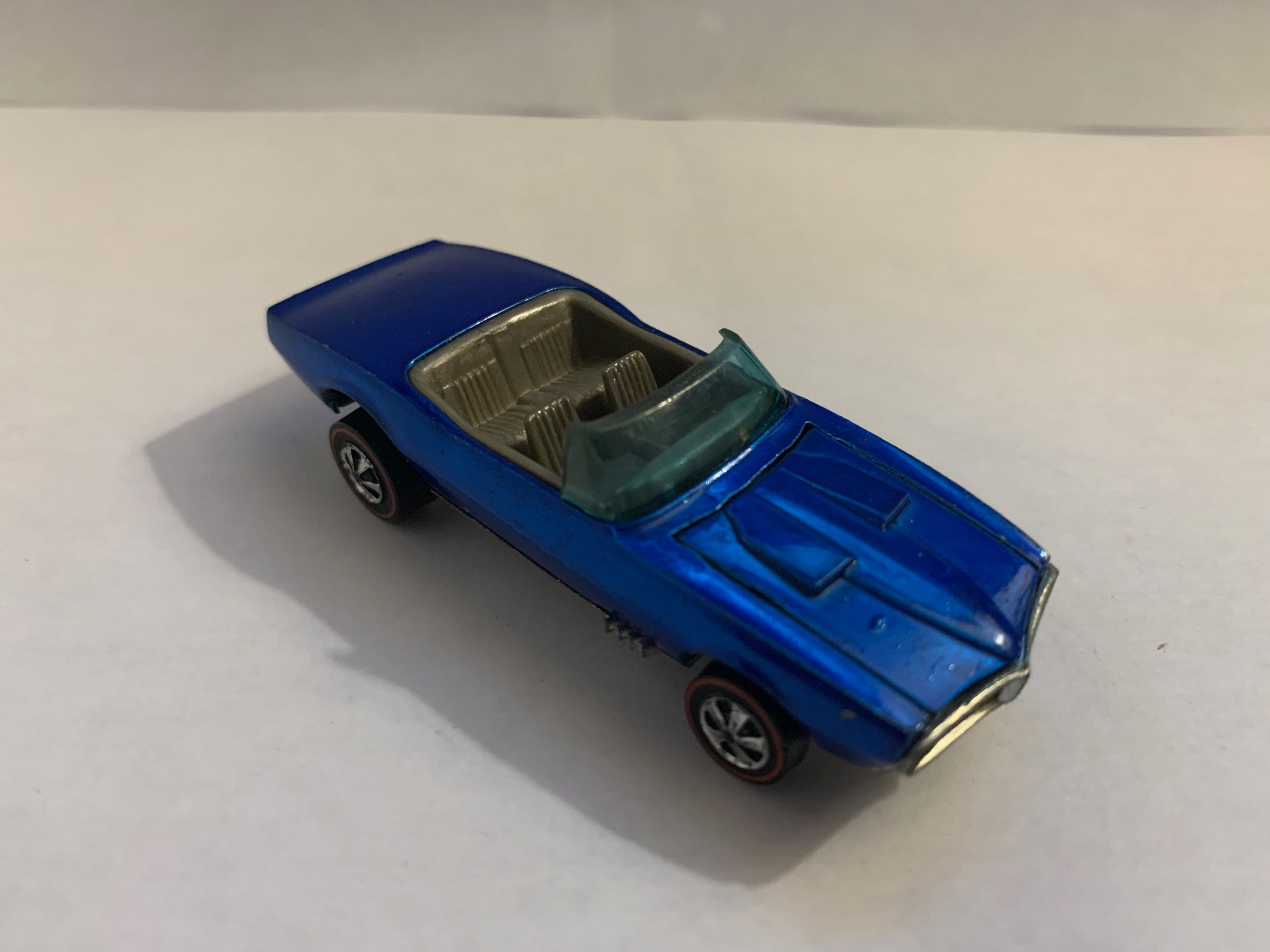 1968 Mattel Hot Wheels Redline Custom Firebird in Blue - Etsy