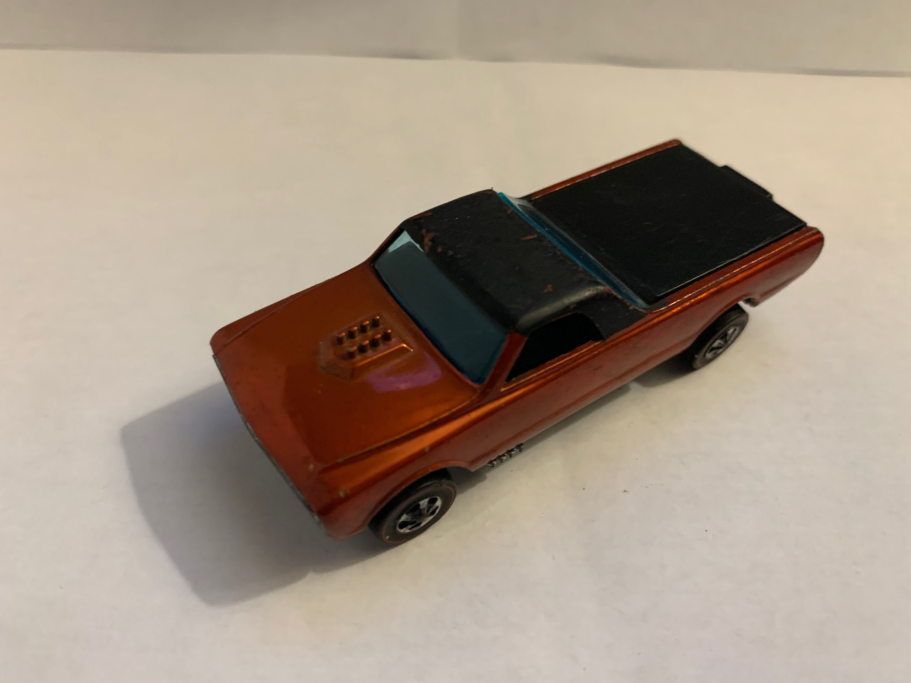 1968 Mattel Hot Wheels Redline Custom Fleetside in Orange - Etsy