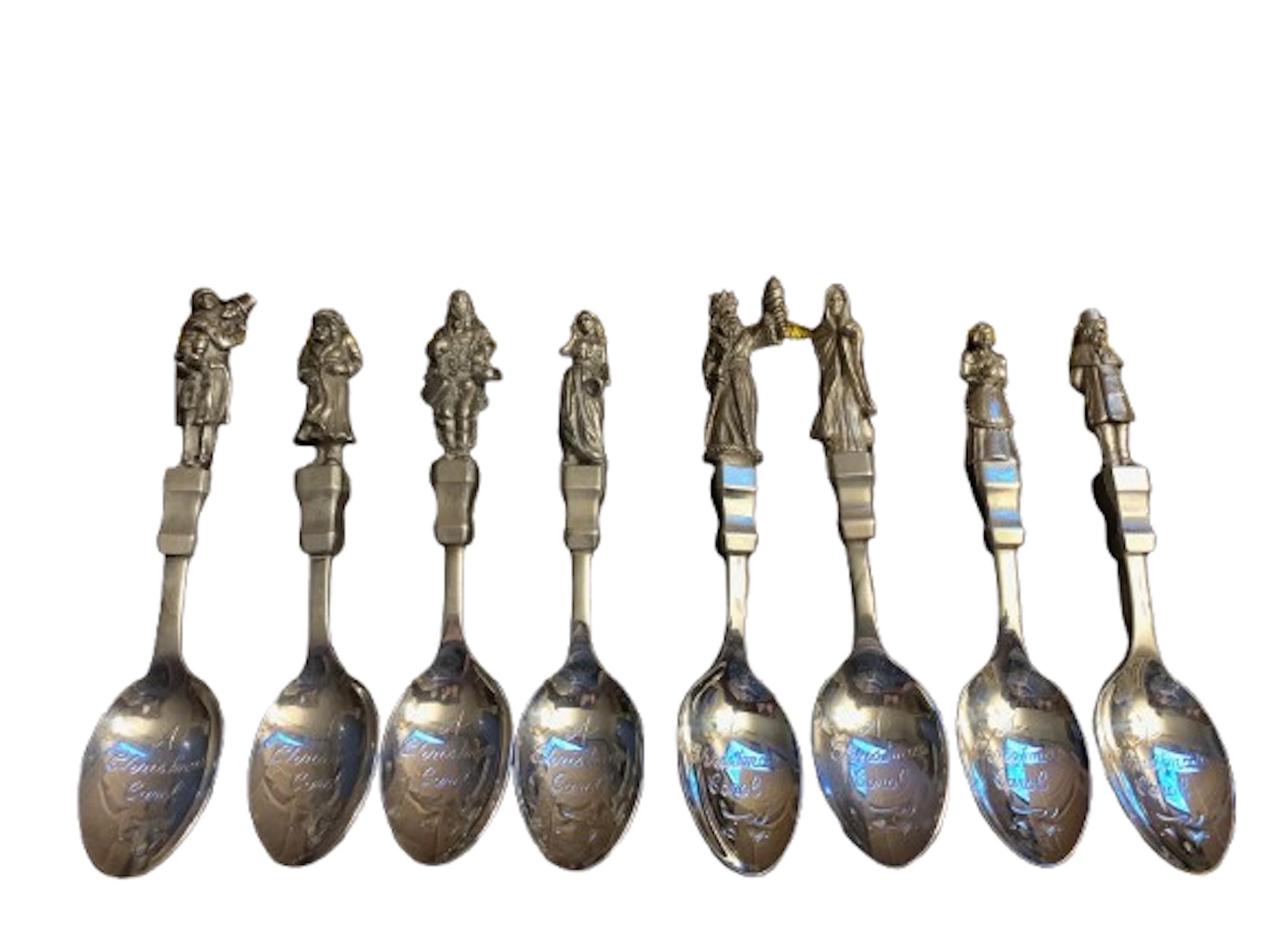 1989-1996 Reed & Barton A Christmas Carol Charles Dickens' Silver