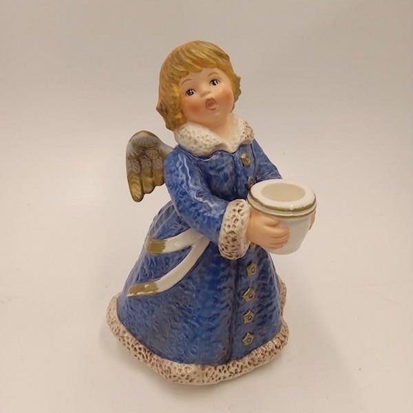 Goebel Hummel Angel Candle Holder Etsy