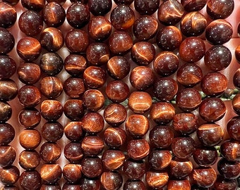 90 Bull's Eye beads in 4mm, 6mm (x63), 8mm (x48), 10mm (x38) Grade AAA+, smooth semi-precious stone bead, Bull's Eye bead