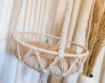 Macrame cat swing "Hansi"