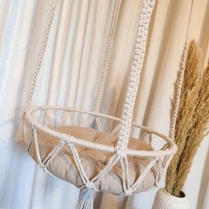 Macrame cat swing "Hansi"