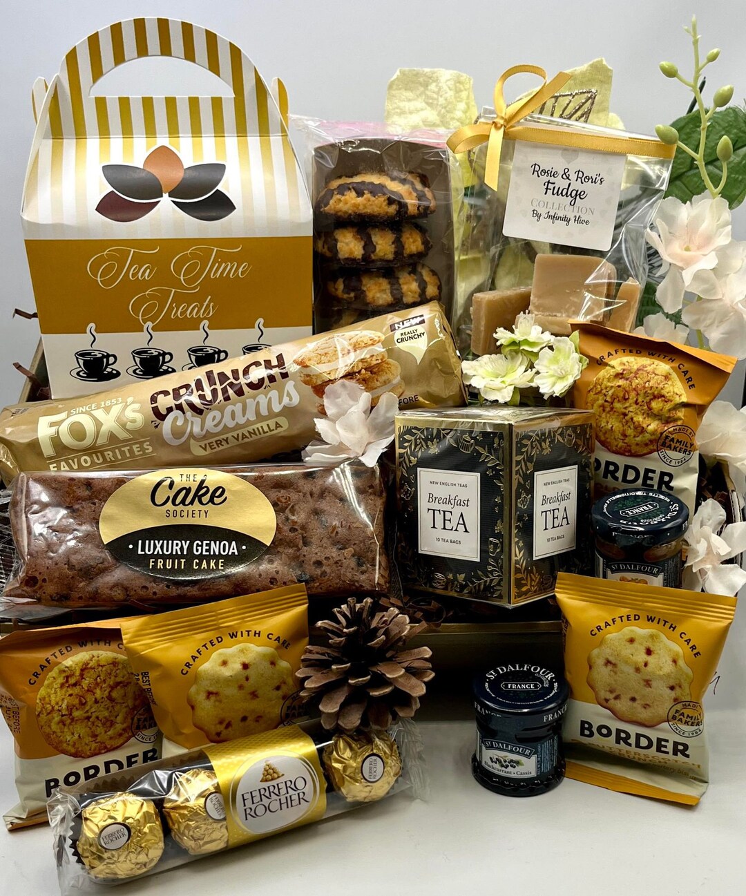 Luxury Xmas TEA HAMPER Gift Box for Him Afternoon Tea Gift Etsy UK
