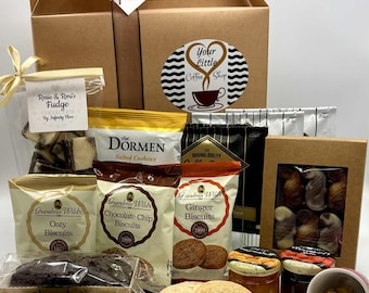 Quirky ITALIAN COFFEE Hamper | Mini Coffee Gift Box | Gift For Ladies or Men | His or Her Birthday | Get Well Gift | New Home | Thank You