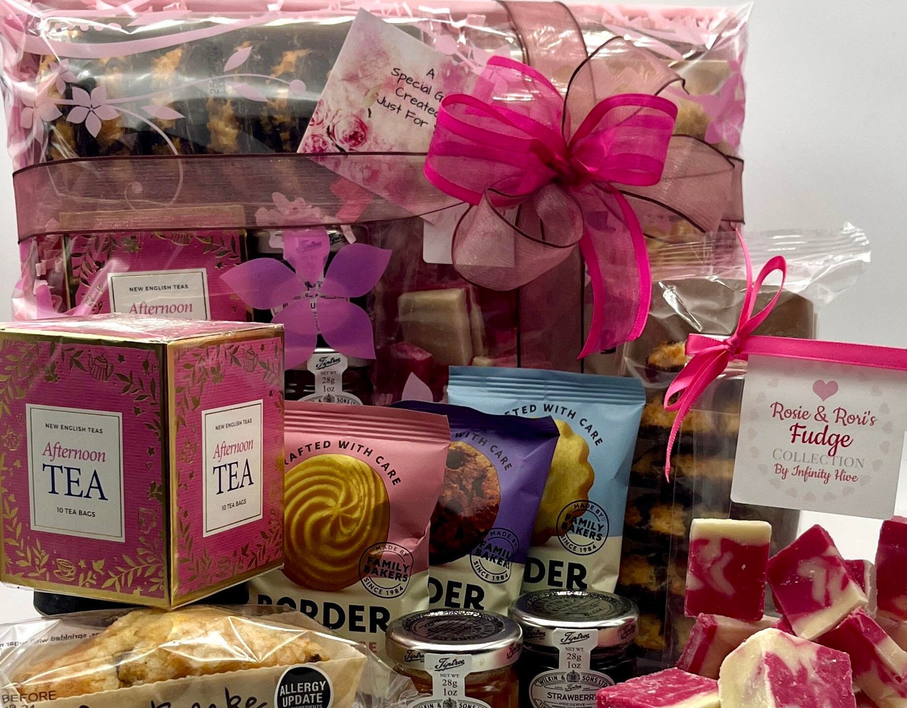Luxury Afternoon TEA HAMPER | Birthday Gift for Her | Ladies Tea Gift ...