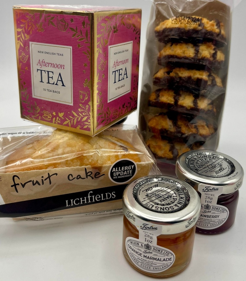 Luxury Afternoon TEA HAMPER | Birthday Gift for Her | Ladies Tea Gift ...
