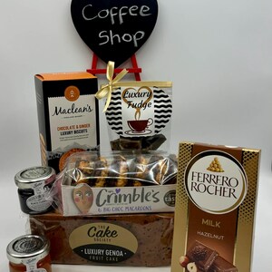 Italian Coffee Mini Hamper | Coffee & Biscuits | Ladies Mens Birthday Treat Gift Box | Present For Him | Gift For Her | Gourmet Food Hamper image 6