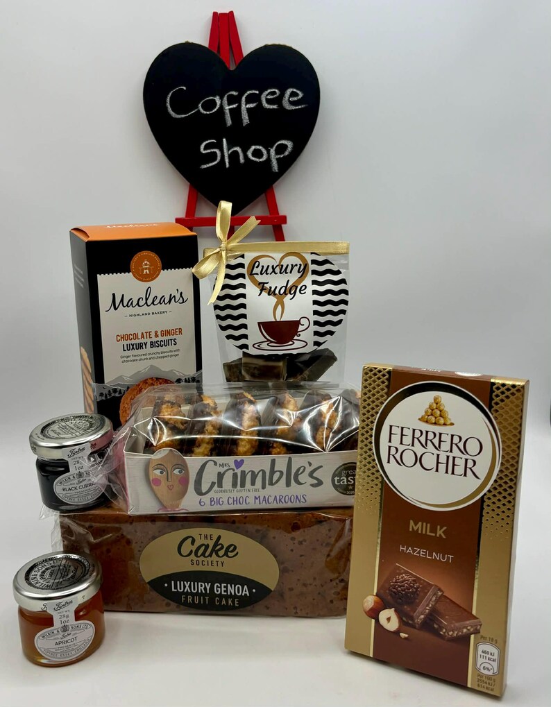 Italian Coffee Mini Hamper | Coffee & Biscuits | Ladies Mens Birthday Treat Gift Box | Present For Him | Gift For Her | Gourmet Food Hamper image 6