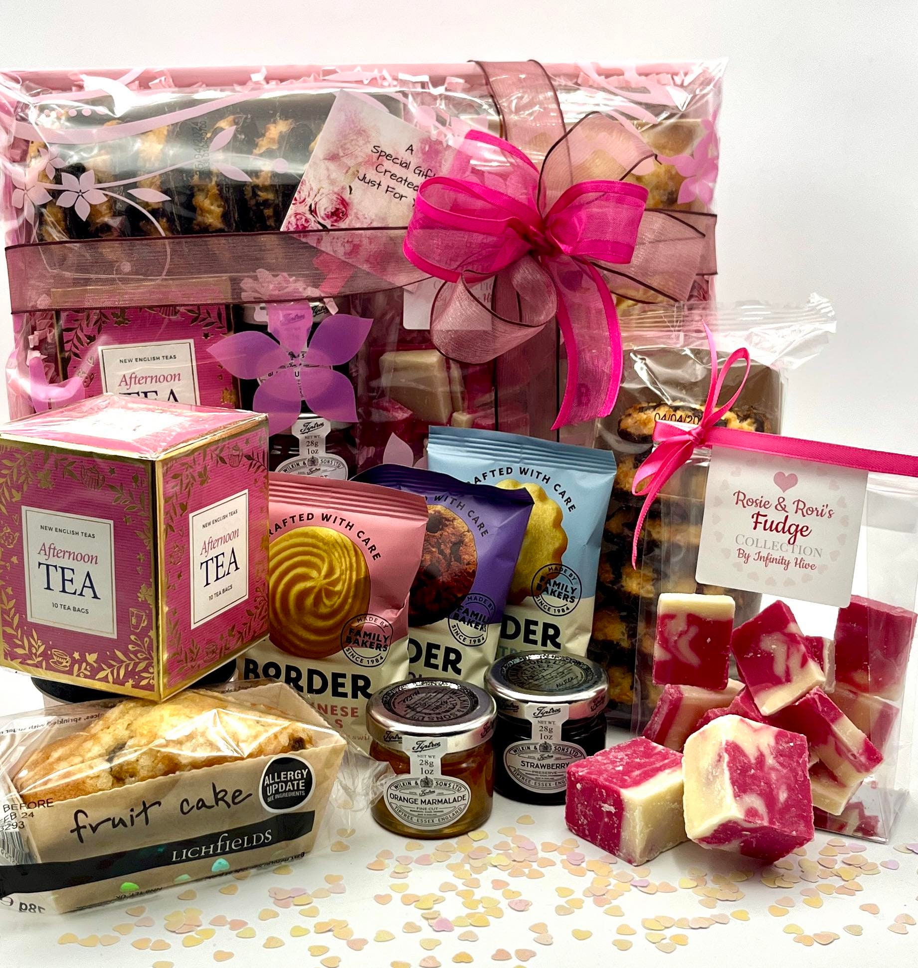 Luxury Afternoon TEA HAMPER | Birthday Gift for Her | Ladies Tea Gift ...