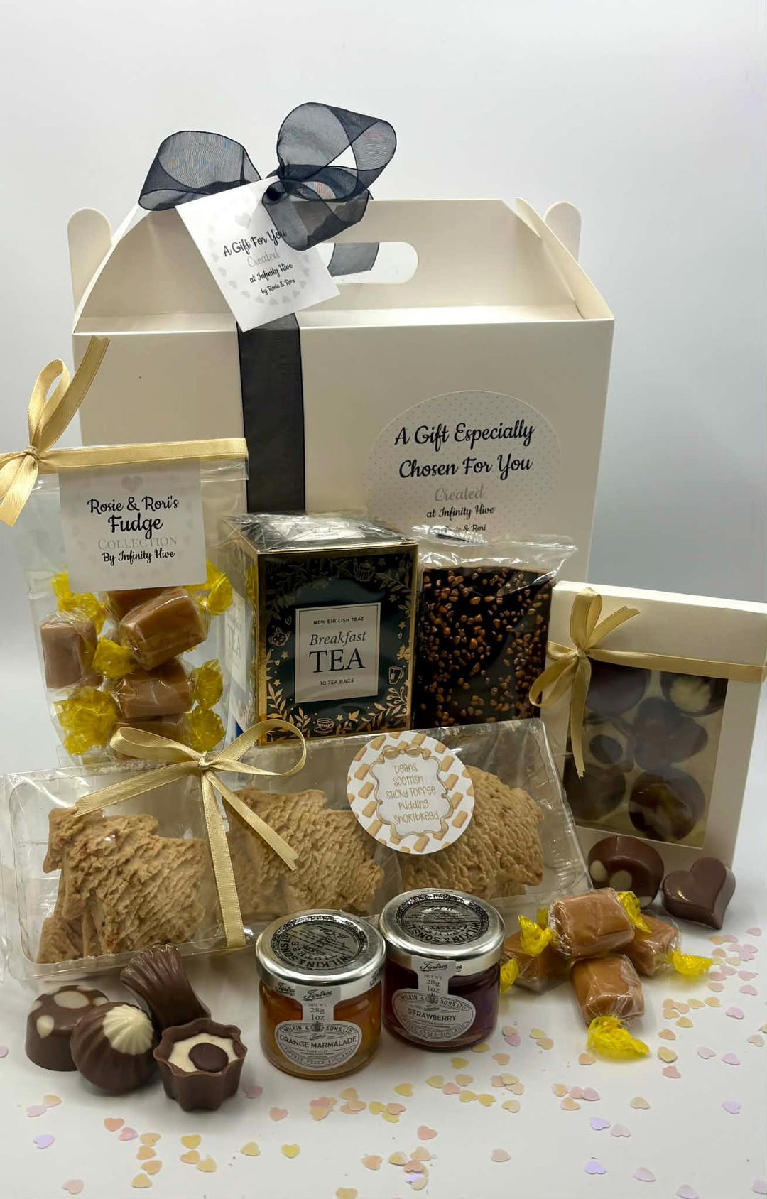 Mini Tea Hamper | Afternoon Tea for Ladies or Men | Food Gift Box ...