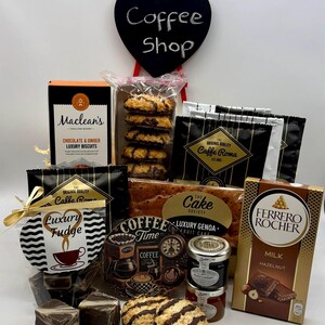 Italian Coffee Mini Hamper | Coffee & Biscuits | Ladies Mens Birthday Treat Gift Box | Present For Him | Gift For Her | Gourmet Food Hamper image 10
